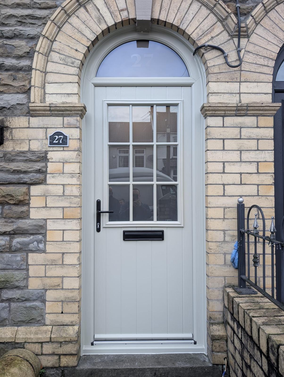 Composite Doors installation by Essential Glazing Products
