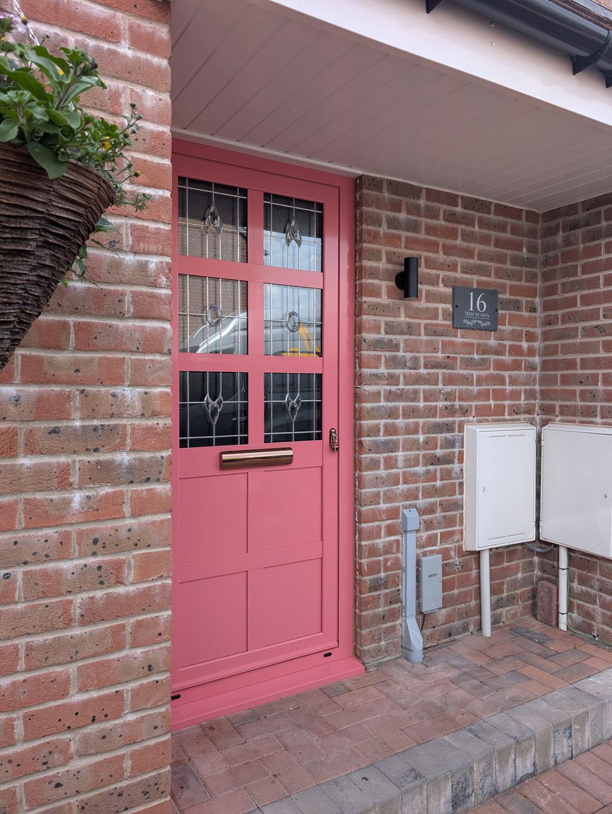 Composite Doors installation by Essential Glazing Products