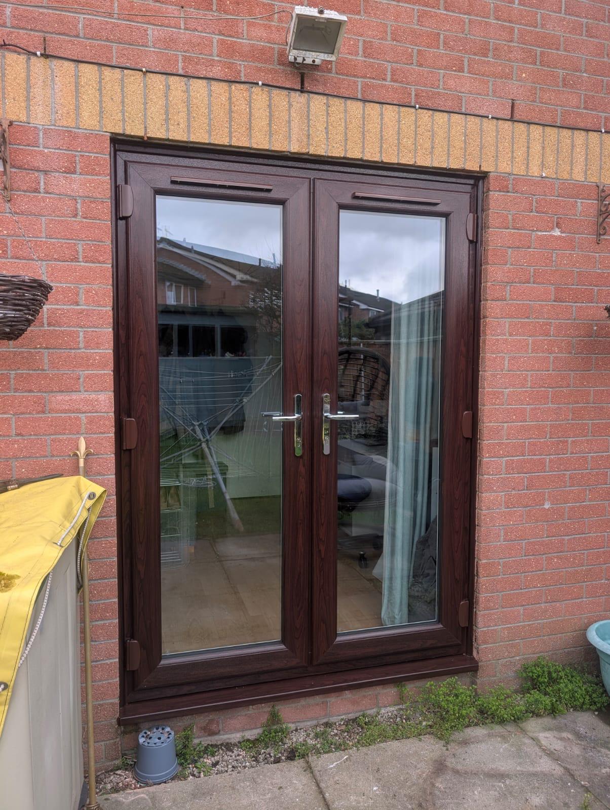 uPVC Patio & French Doors installation by Essential Glazing Products