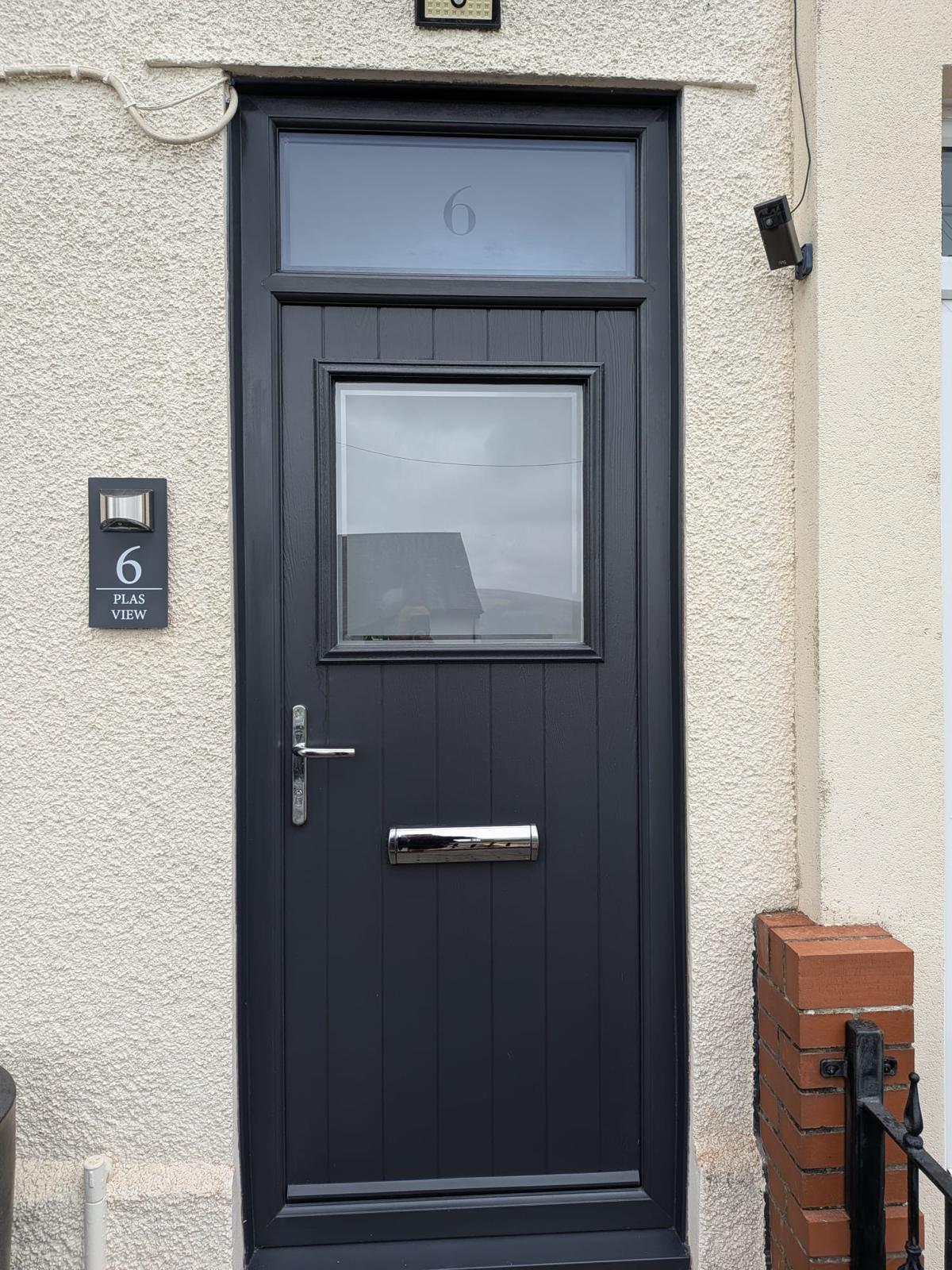 Composite Doors installation by Essential Glazing Products