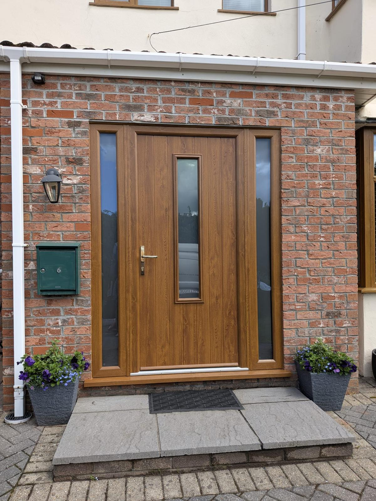 Composite Doors installation by Essential Glazing Products
